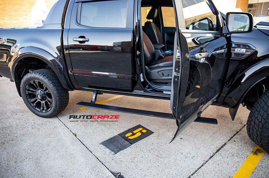 FORD-RANGER-VAPOR-BLACK-MACHINED-WITH-DARK-TINT